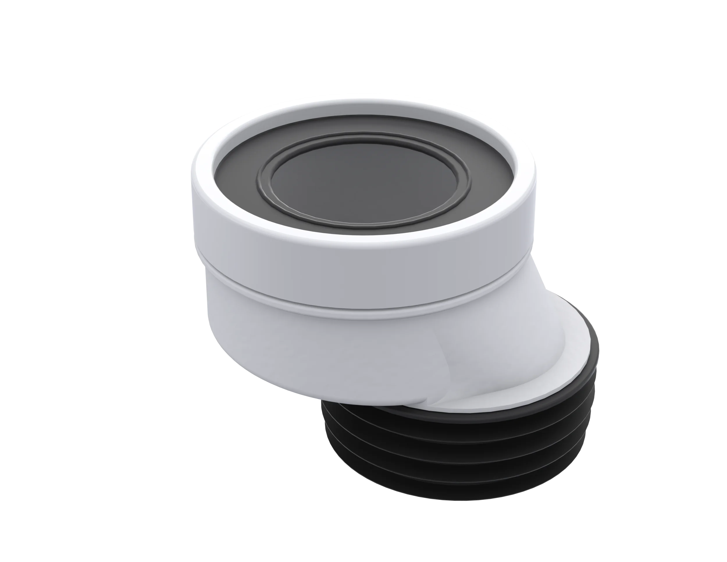 WC Pan Connector  Straight Eccentric