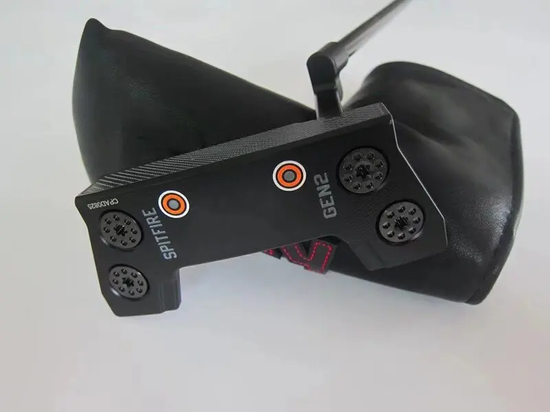 New Golf Club Spitfire GEN2 Black Golf putter 33/34/35 inch steel shaft head cover free shipping