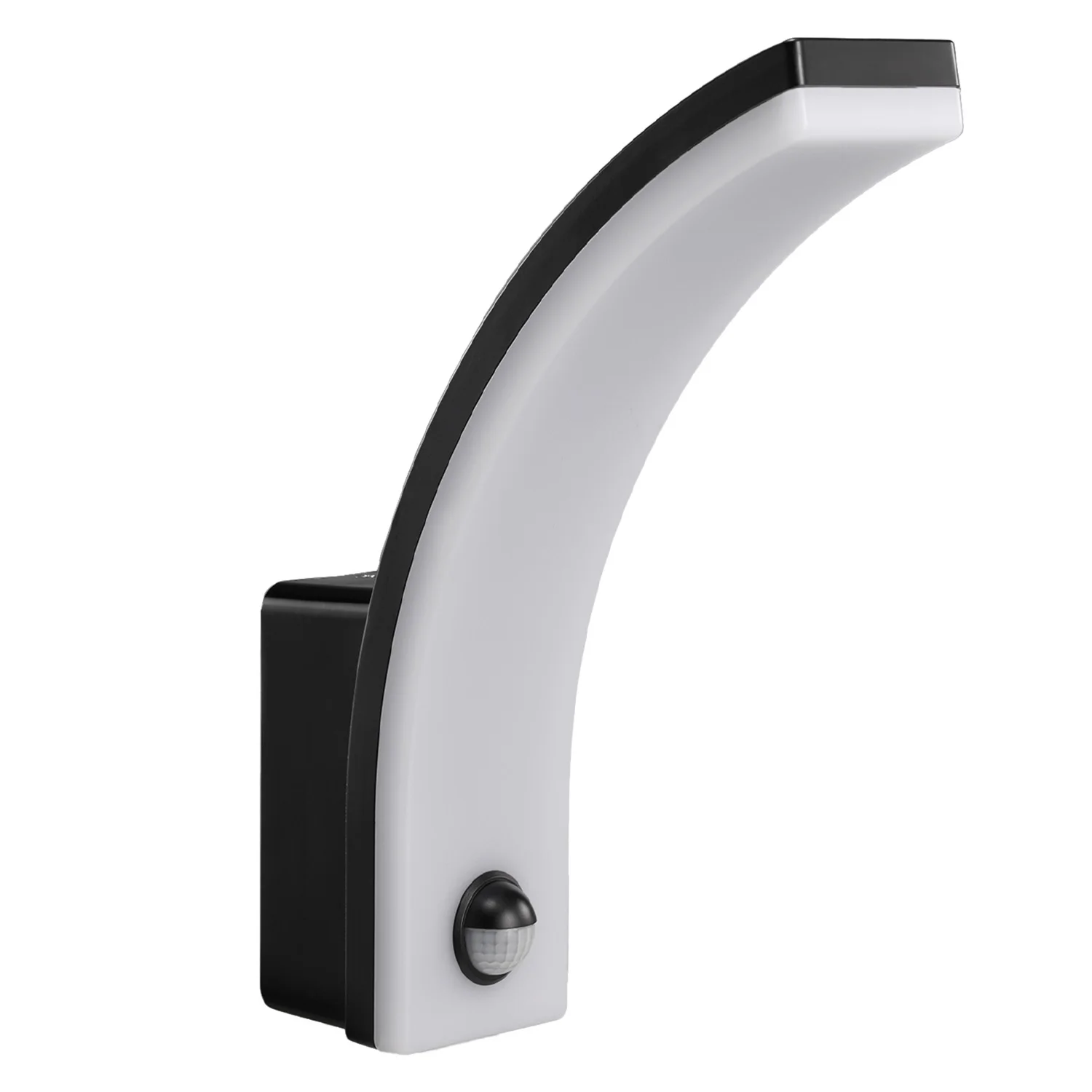 LED-sensorlamp voor schemeringsdetectie IP65 20W Buitenwandlamp Snelheid bewegingsdetectie: 0,6 tot 1,5 m/s Maclean MCE512