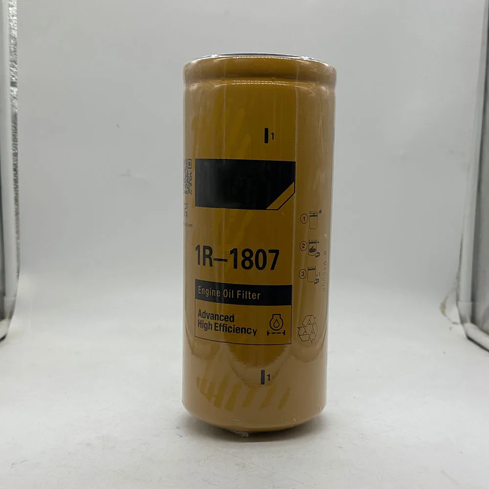 IN STOCK 1R-1807 Advanced High Efficiency Oil Filter 1R1807 For C-aterpillar C-AT 235B 312D 320B 320D 322B 324D 325D 328D