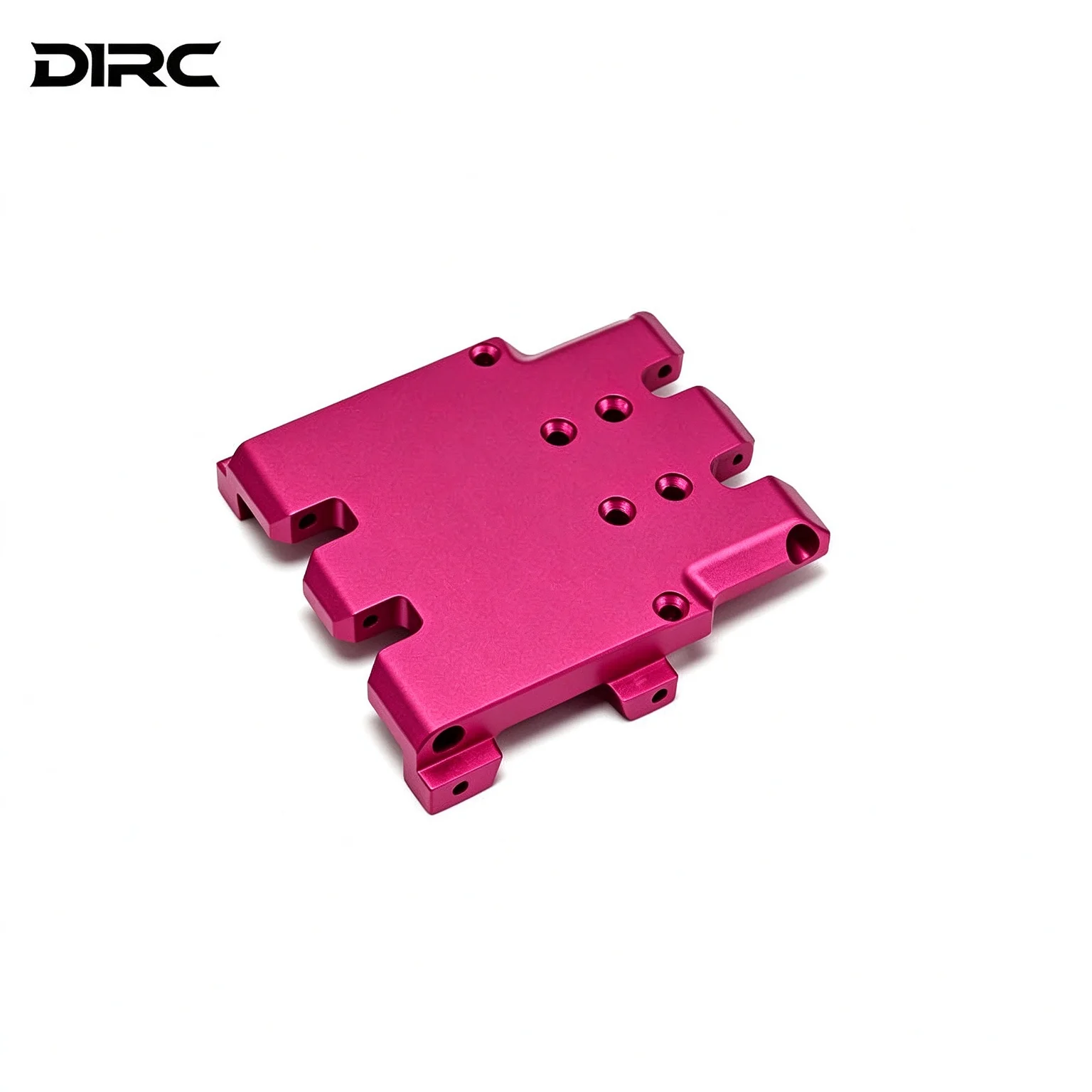 D1RC VP H10 CNC Aluminum Gearbox Base Plate for 1/10 RC Crawler Metal Tube Frame Model Car Transmission Bottom Plate