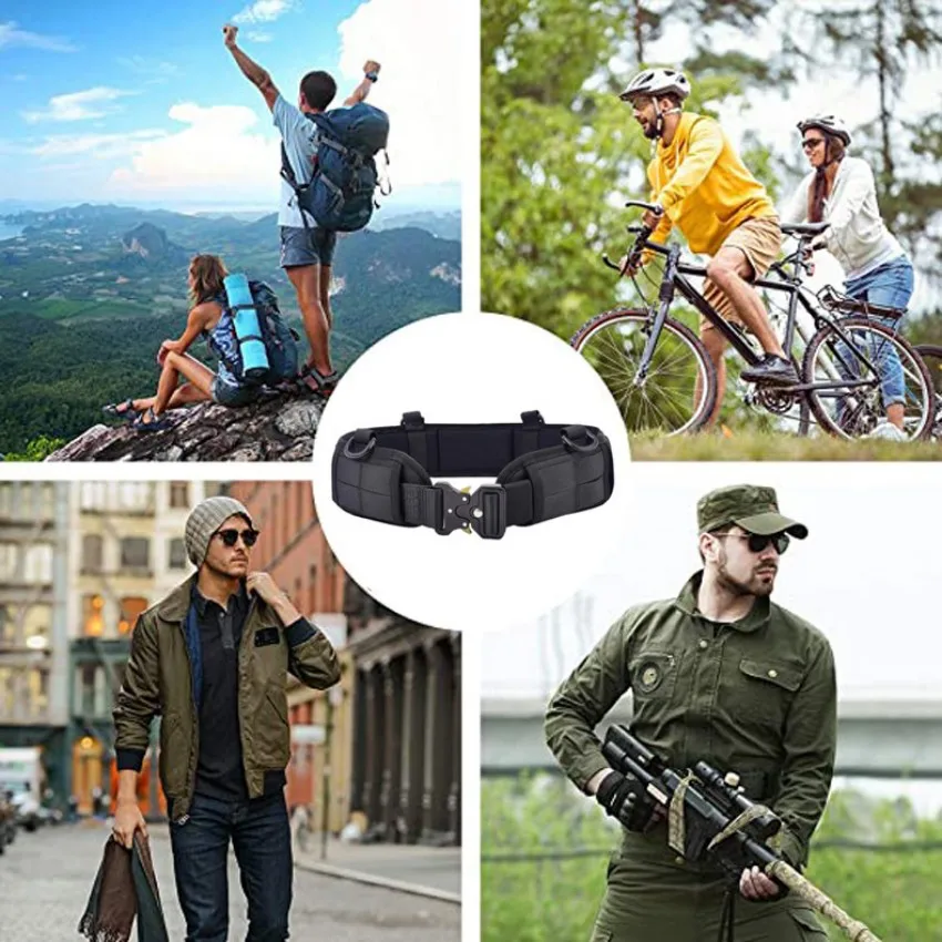 Molle Tactical Quick Release Cummerbund Lightweight Military Waist Belt Paintball Airsoft Accessories Tactical Equipment