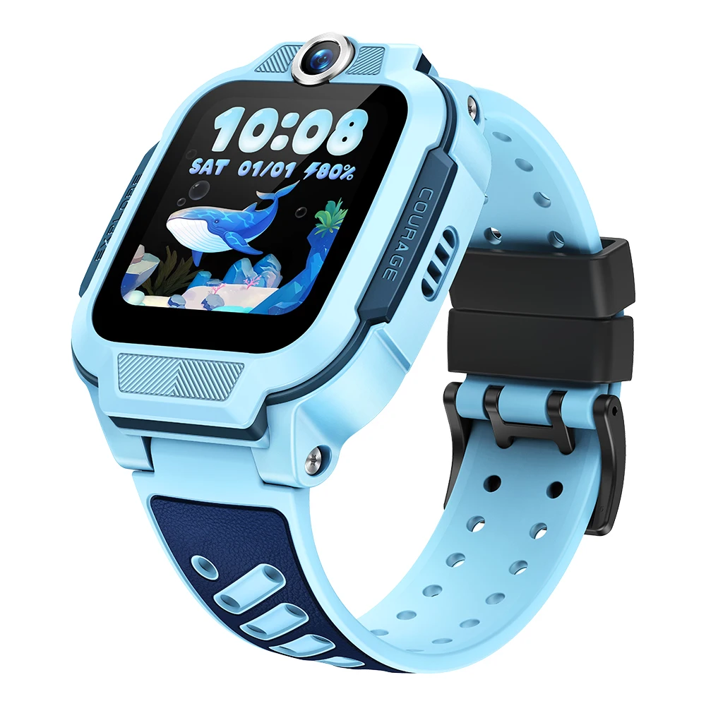 Imoo Z3 Kids Smartwatch, Kids Smartwatch con GPS Mundial, SOS, Control Parental, IP68, Modo Colegio, Video Llamadas HD, Voz, Chat, Pantalla1.5, 8GB, Vib, SIM, Reloj Niños Localizador