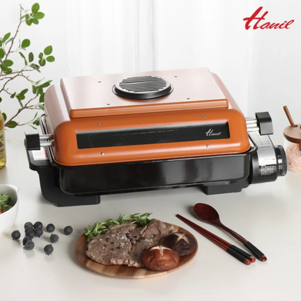 Hanil Large-Capacity Double-Sided Electric Grill Extra Large Fish Direct-fired Grill HEG-1300F