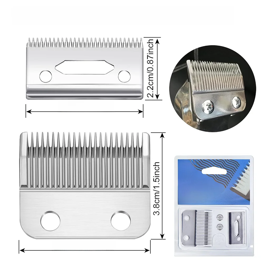 45mm Breite Große Professionelle Barber Haar Clipper Klinge für WAHL & Andis Super Taper Ersatz Allgemeine Klinge Set Drop verschiffen