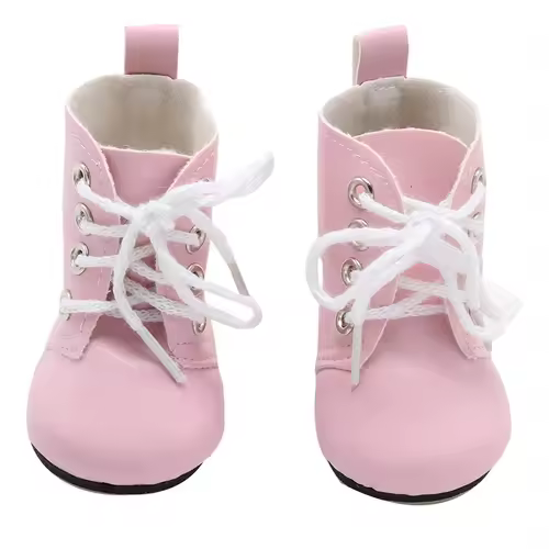 7 Cm Doll Shoes Clothes Handmade Boots For American 18 Inch Girl&43Cm Baby New Born,OG Doll Accessories Shoes Gift Festival Toy - Image 22
