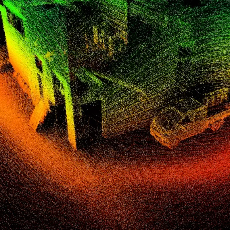 Unitree 4D LiDAR L2, Penghindar rintangan navigasi slam sudut ultra lebar 360 ​ ​ pemindaian kedalaman