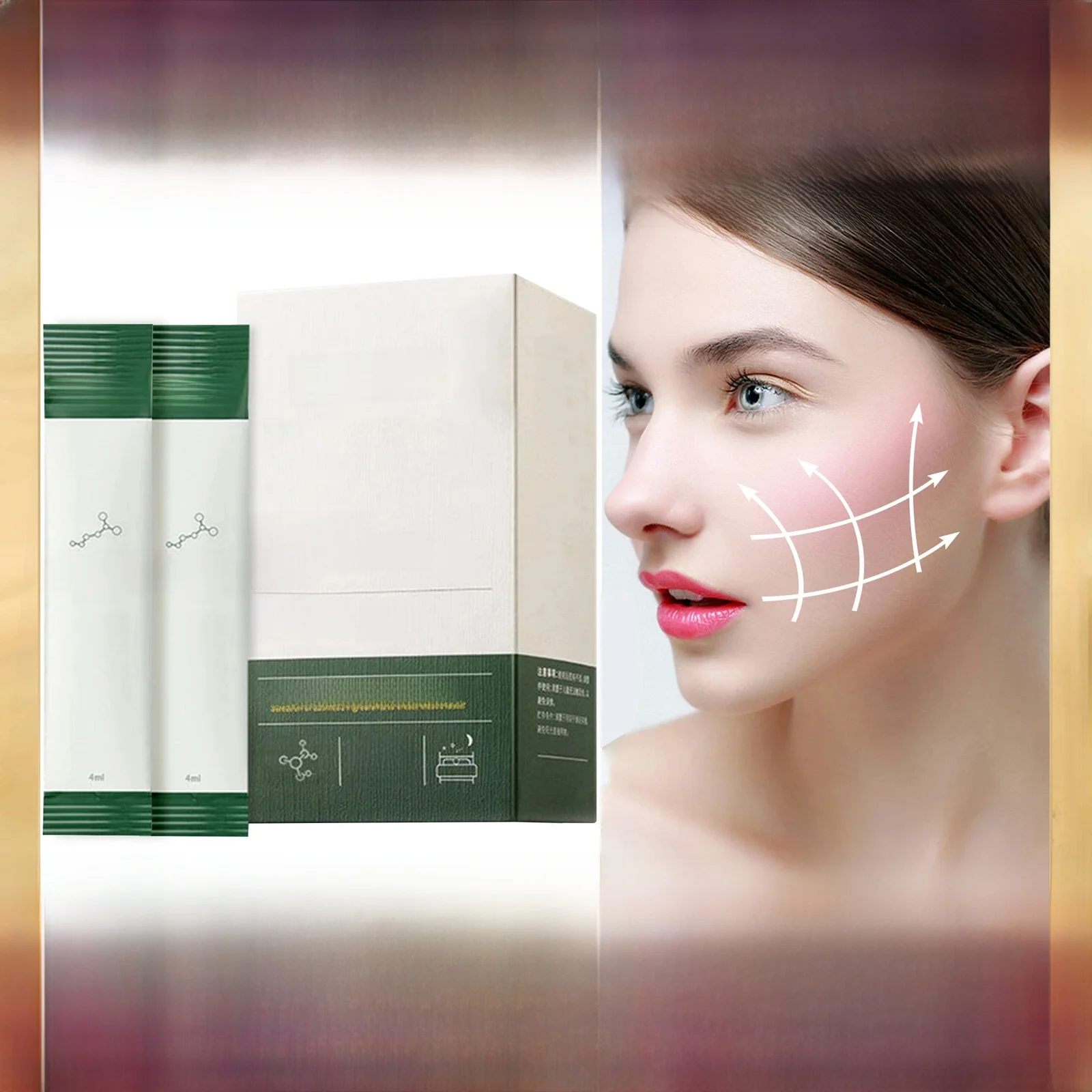 20 pièces coréen collagène raffermissant masque protéine hydratant Anti-âge hydratant congelé sans lavage visage masques de sommeil pour femmes hommes