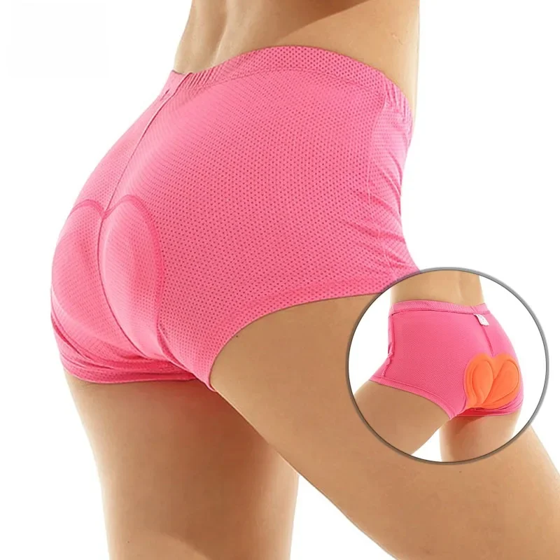 AliExpress X-TIGER Cycling Underwear Pink Women 3D Padded Shockproof Mountain MTB Bicycle Shorts Riding Bike Sport Underwear Tights Shorts