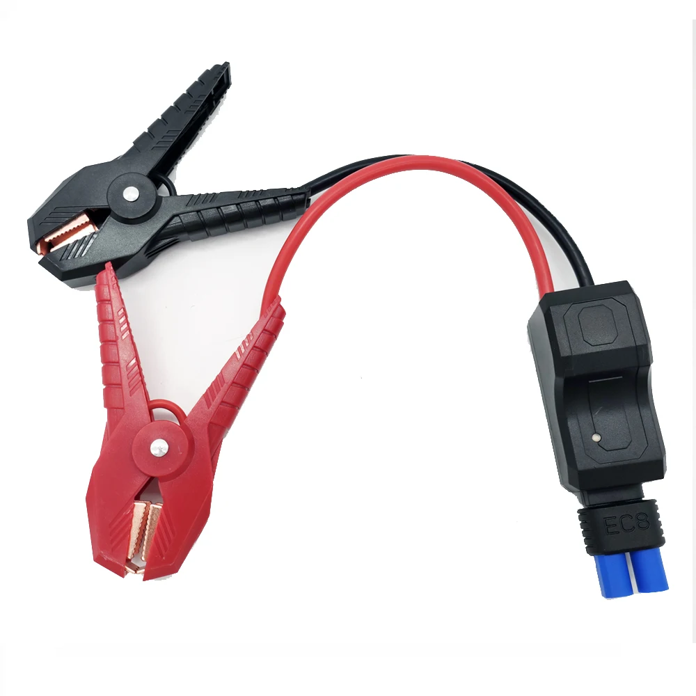 EC8 Connector Clamps Clip Car Battery Clamp Smart Booster Cables Car Emergency For 12V Car Jump Starter Alligator Accessories