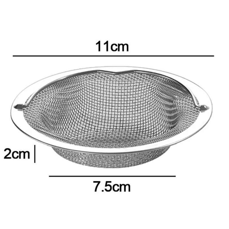 Sewer Strainer, Stainless Steel, Non-Clogging & Fast Drainage for Kitchen Sink
