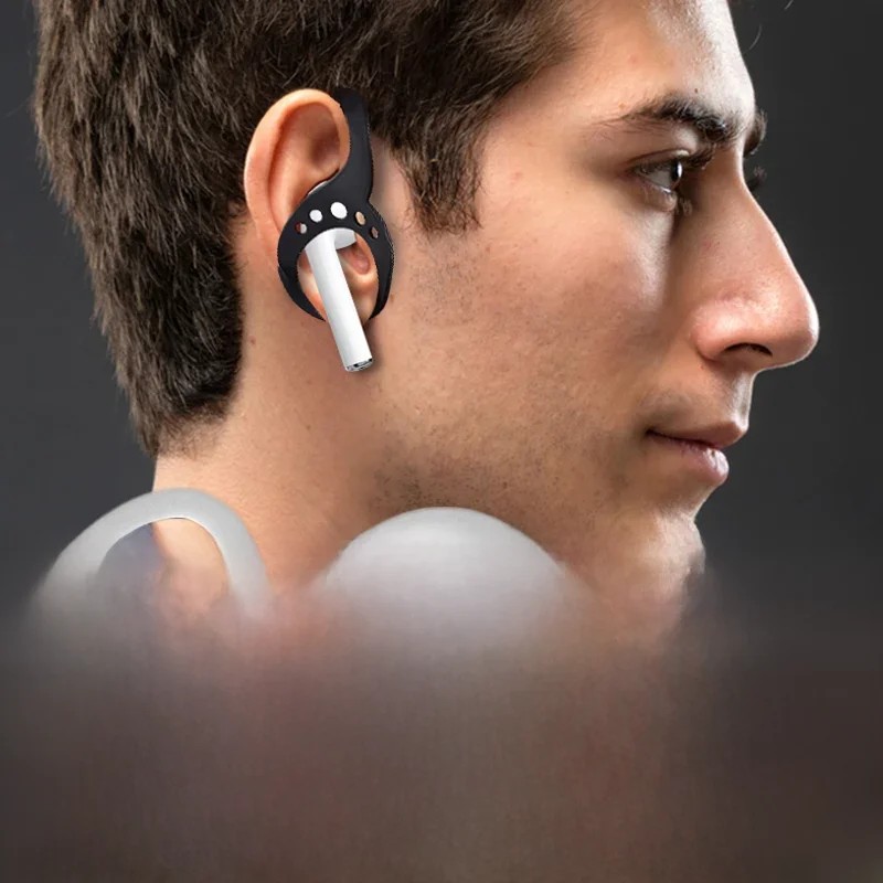 Support pour écouteurs sans fil Bluetooth, Anti-chute, crochet d'oreille Anti-perte pour AirPods 1 2 3 Pro Keepods maintient les écouteurs