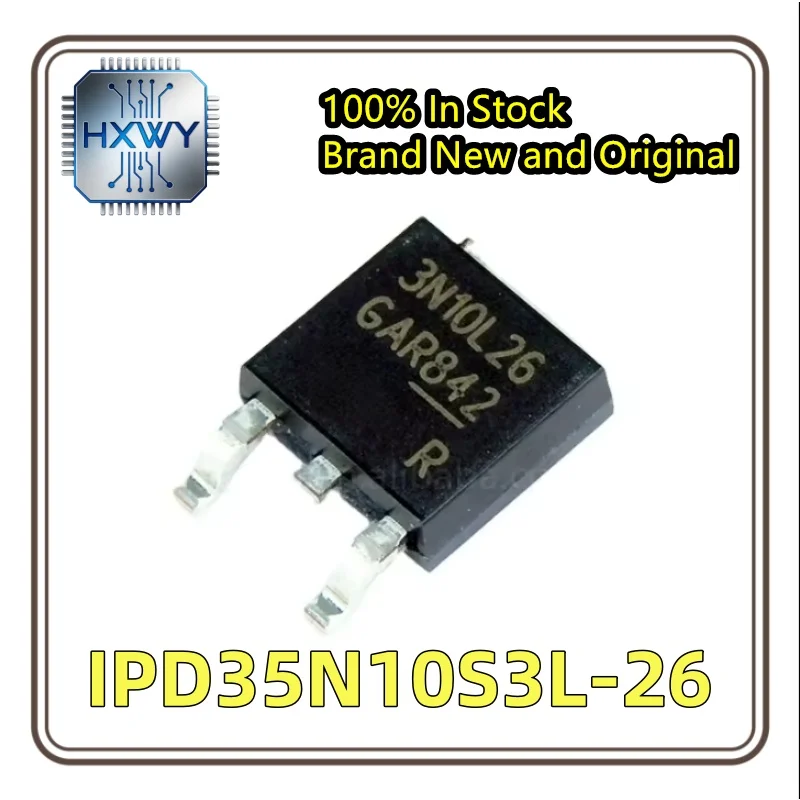 (10/50 Pieces) IPD35N10S3L-26 35N10S3L TO-252 Switch Factory Wholesale Cheap Electronic Component Fast Shipping
