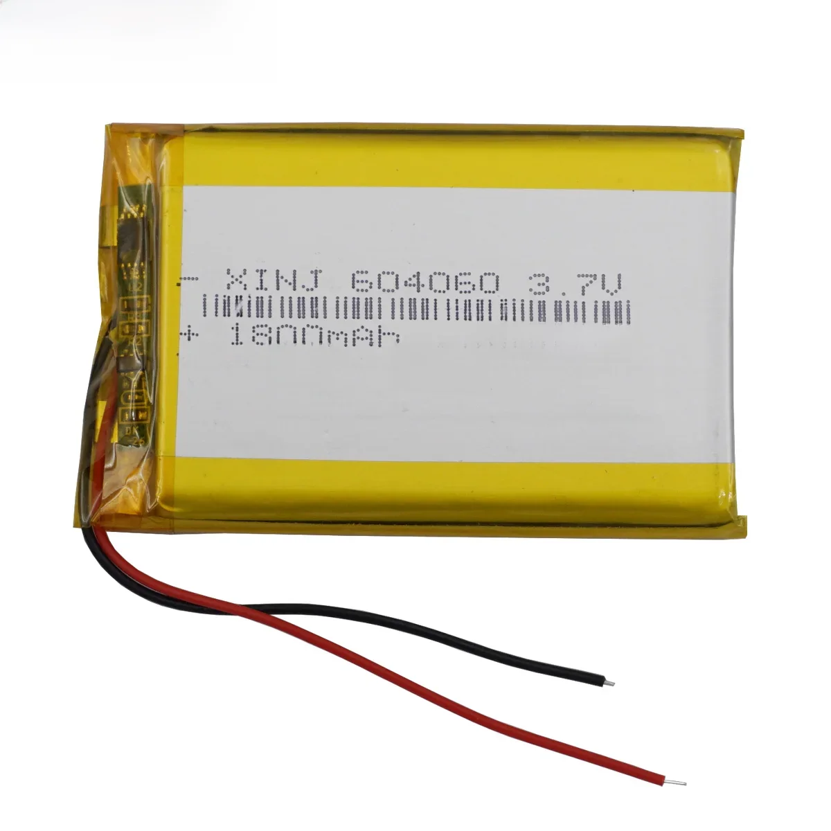 bateria de lítio Lipo Li do polímero de 3.7V 1800mAh 6.66Wh 604060   Li-ion para gravador de
