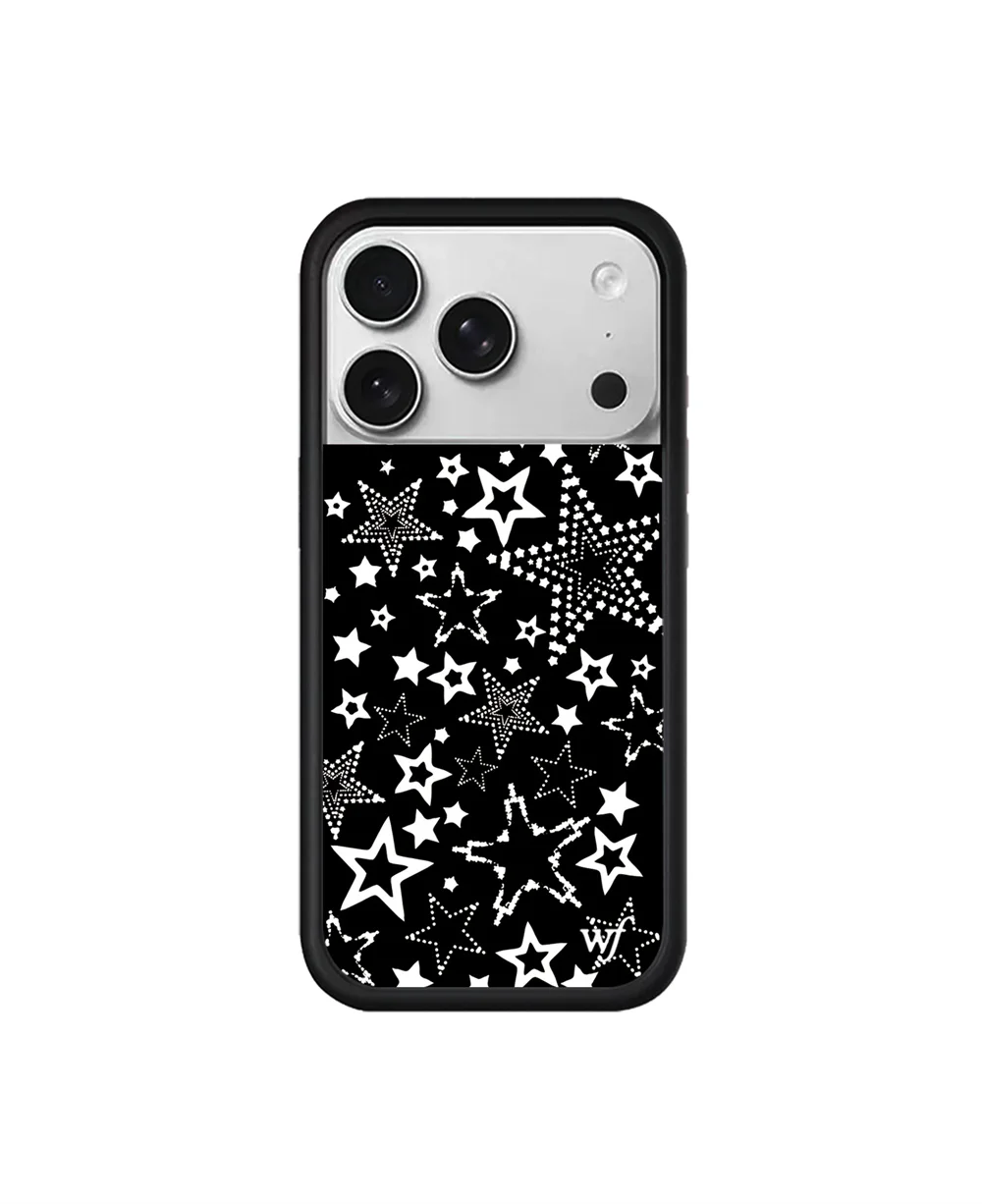 INS ثلاثية الأبعاد WF البرية ستار الكرز الزهور جراب هاتف ل 17 برو ماكس 16 12 13 14 15 زائد 17 برو Fundas لطيف فراشة غطاء حالات