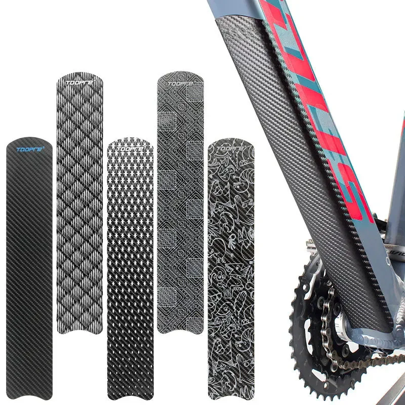 AliExpress Bike Chain Waterproof STICKER Anti Scratch Protector MTB / Road Bicycle Anti-Slip Sticker Protection Frame Guard Protection