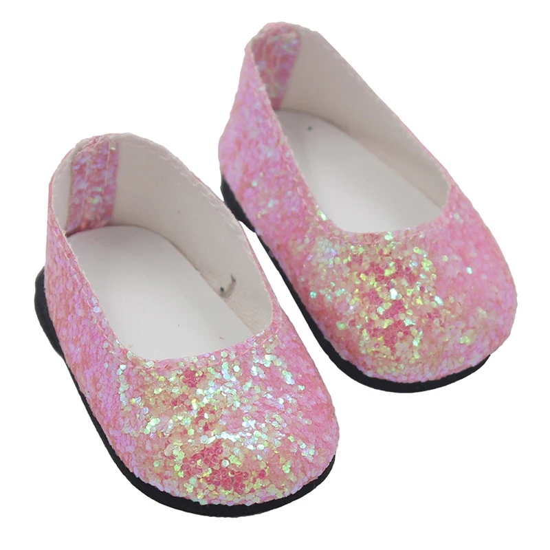 7 Cm Pop Schoenen Kleding Handgemaakte Laarzen Voor Amerikaanse 18 Inch Meisje & 43Cm Baby Nieuwe Geboren, og Pop Accessoires Schoenen Gift Festival