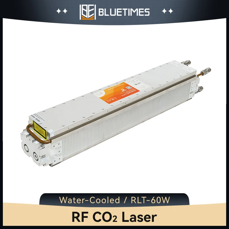 Bluetimes Water-Cooled CO2 RF Lasers 60W System Professional High-Power RF Technology for Precise Applications