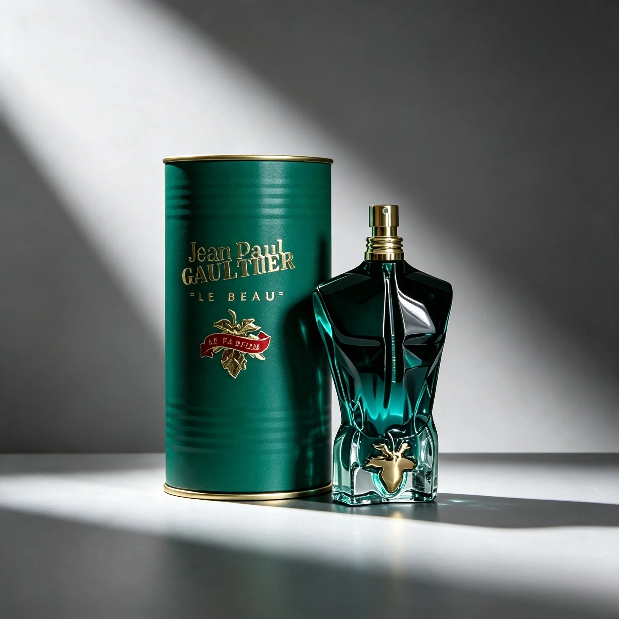 Jean Paul Gaultier Le Beau Le Parfum Intense pour Homme - Eau de Parfum Boisée et Ambrée Longue Durée pour Homme avec Bois de Coco, Fève Tonka et Bois de Santal - Parfum de Créateur en Vaporisateur