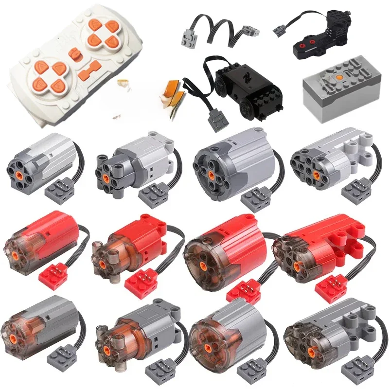 Moteur technique haute technologie 2.4G Bluetooth APP Module RC bricolage blocs de construction MOC PF fonction d'alimentation mise à niveau XL-M-Servo moteur bricolage