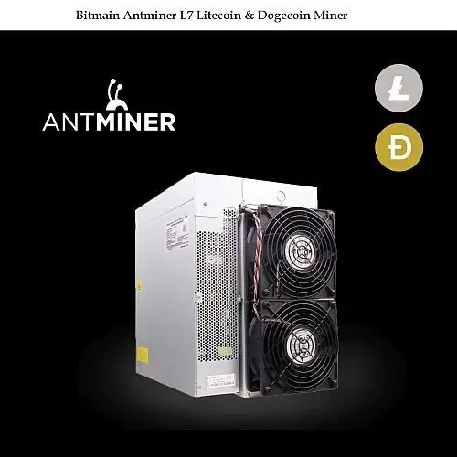 

AD bauy 2 get one free Bitmain Antminer L7 9500MH/s LTC Doge Miner | Crypto Miner | Shipped or Hosted | NEW