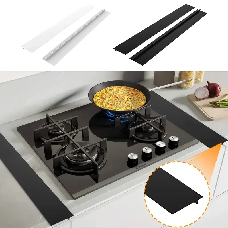 1PC 63cm/24.8inch Silicone High-temperature Resistant Kitchen Gap Strip, Silicone Stove Gap Cover, Counter Silione Gap Covers