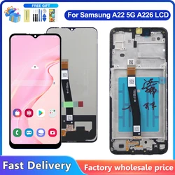 For Samsung A22 5G LCD Display Touch Screen Digitizer Assembly For Samsung A226 A226B SM-A226B/DSN Display