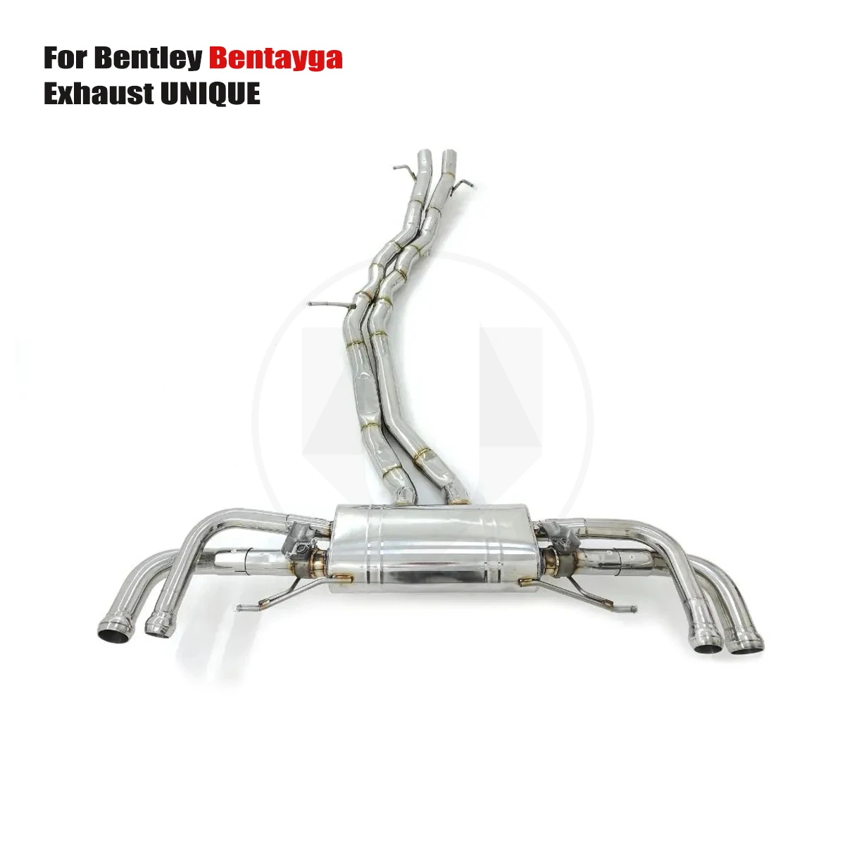 

UNIQUE For Bentley Tianyue performance valve exhaust system ss304 exhaust muffler