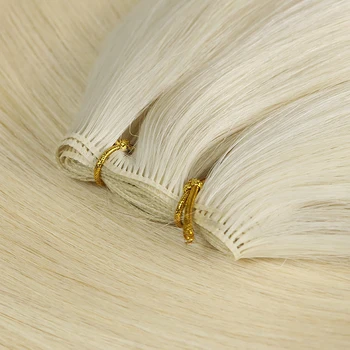 גאונות שיער גאונוני הרחבות שיער אמיתי שיער בלתי נראה שיער אנושי אמיתי 22 ס 