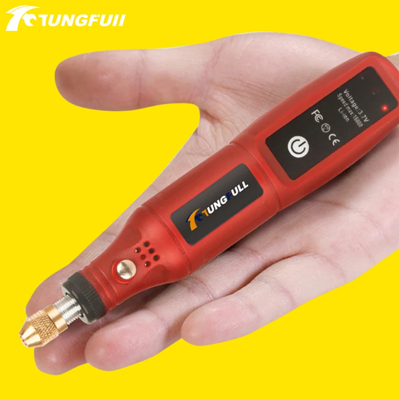 USB Mini Electric Rotary Tool Cordless Drill Rechargeable Engraving Pen Wireless Hand Drill Mini Polishing Machine Dremel Tools