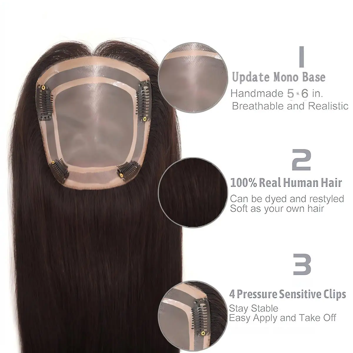 Thumbnail 4 - #10 Trending Hair Toppers For Women Right Now