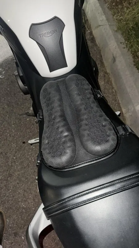 Bikerzonez HexFlow Motorcycle Seat Cushion