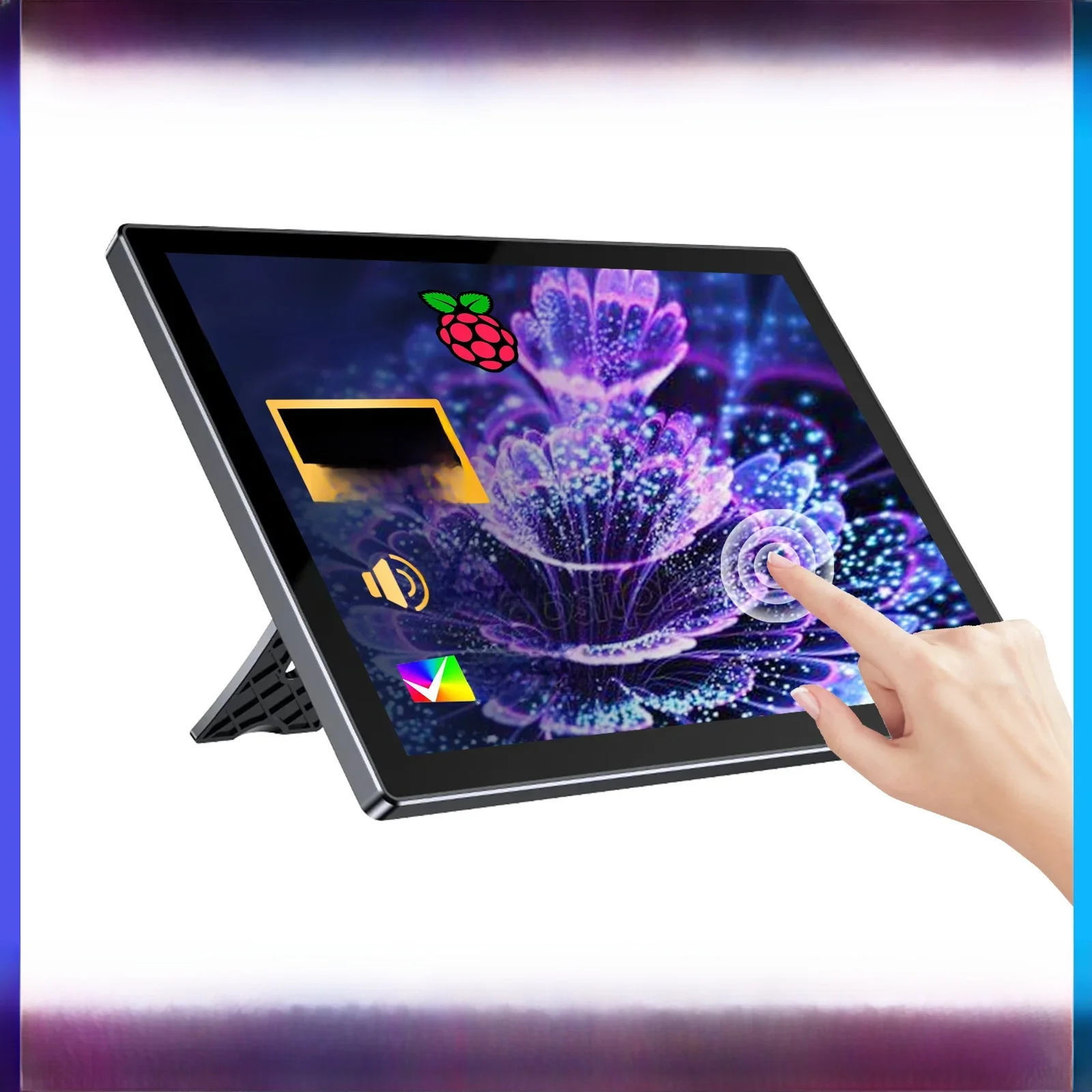 【Verzending uit Duitsland】10,1 inch touchscreen Raspberry Pi-monitor 1920x1200 LCD 16:9 60 Hz Raspberry Pi 5 4 3 industriële display voor Python - afbeelding 2