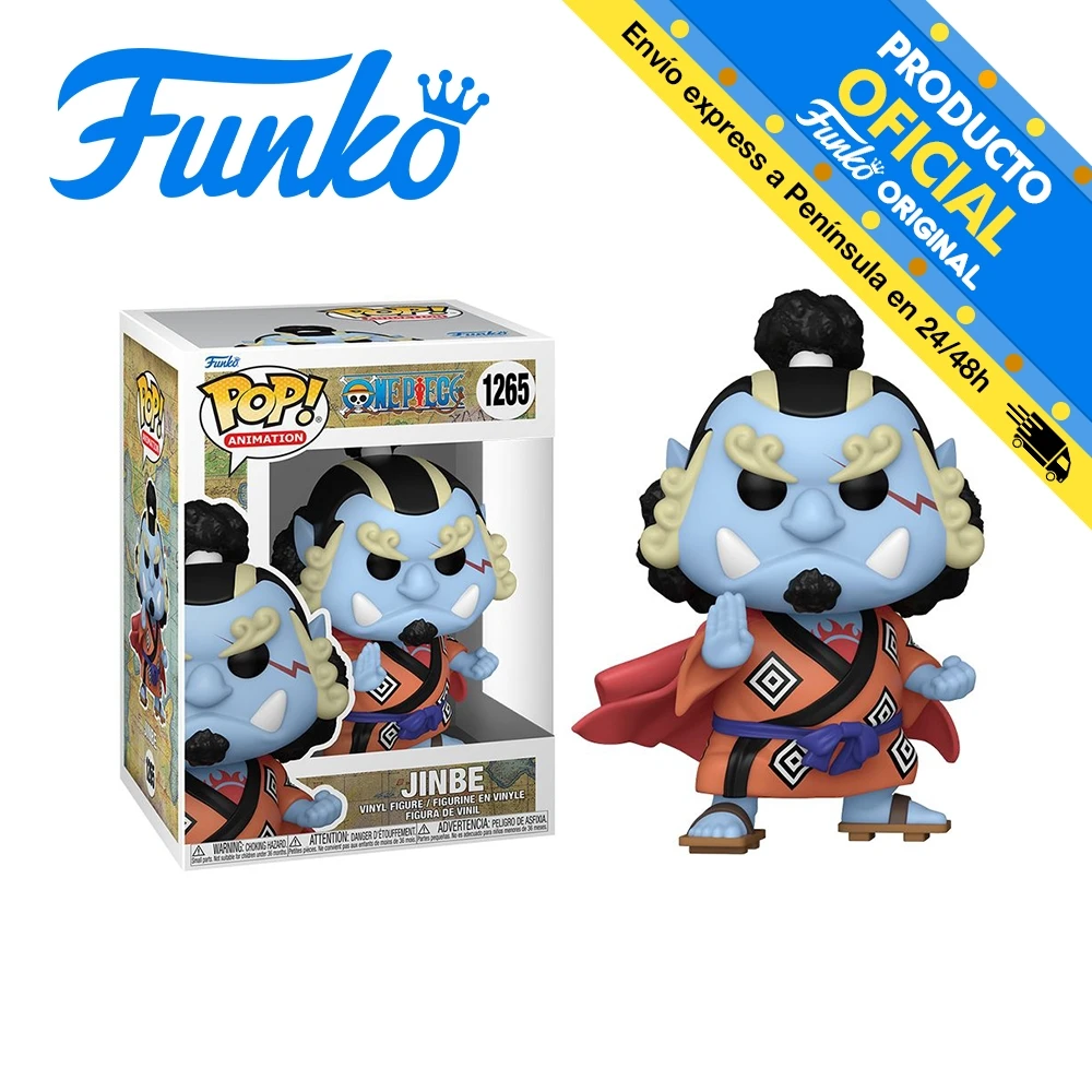 Funko Pop! One Piece - Jinbe, 61367, original 1265, toys, boy, girl, gift, collector, figure, doll, boxed, store, Official Store