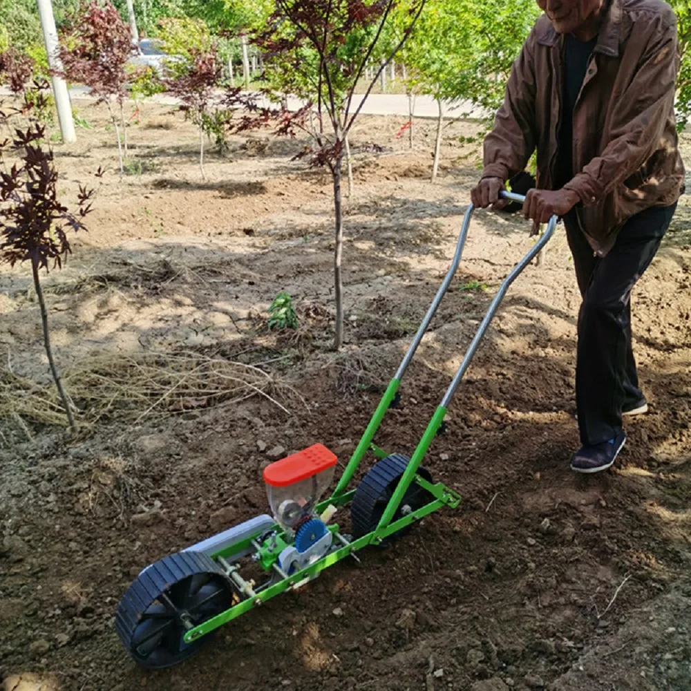 Seminatrice manuale per verdure seminatrice per carote per verdure piccola coriandolo cavolo spinaci fioriera economica a mano