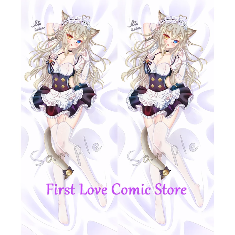 Dakimakura Anime Pillow Cover Dependence Seduce Beautiful Women With Giant Breasts Double Sided Print Life-size Body Decoration