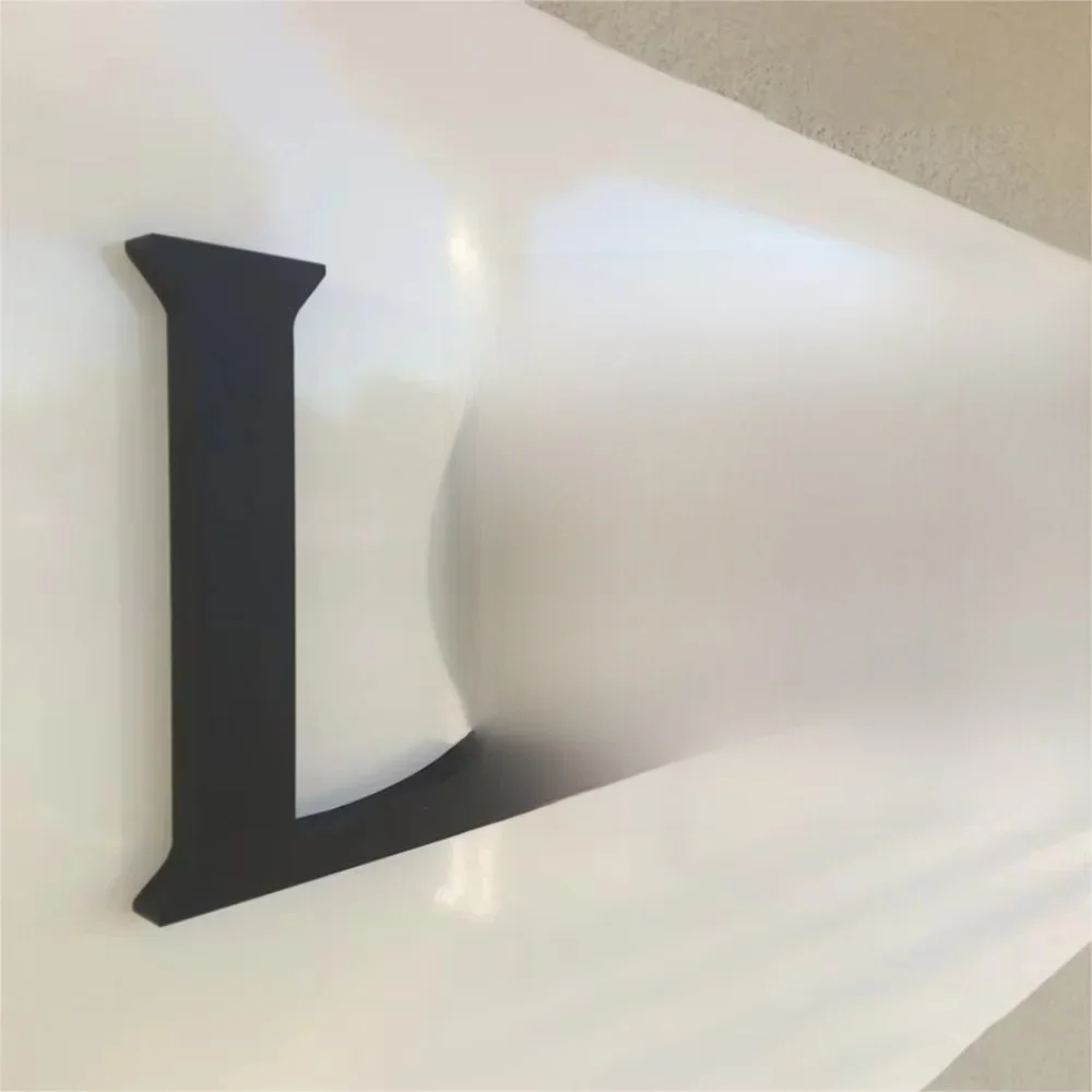 3D-acrylletters voor zakelijke logo-borden Binnen / buiten Aangepast logo voor winkel Winkelmuur Bedrijfslogo Lasersnijden - afbeelding 2