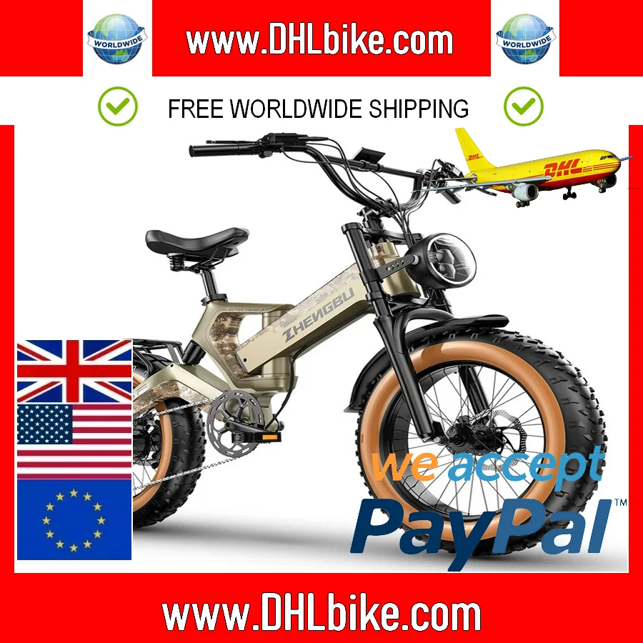 20 inch 48V 1000W 25AH mountain city adult electric bicycle folding electric fat tire dirt bike electric bicycle ebike