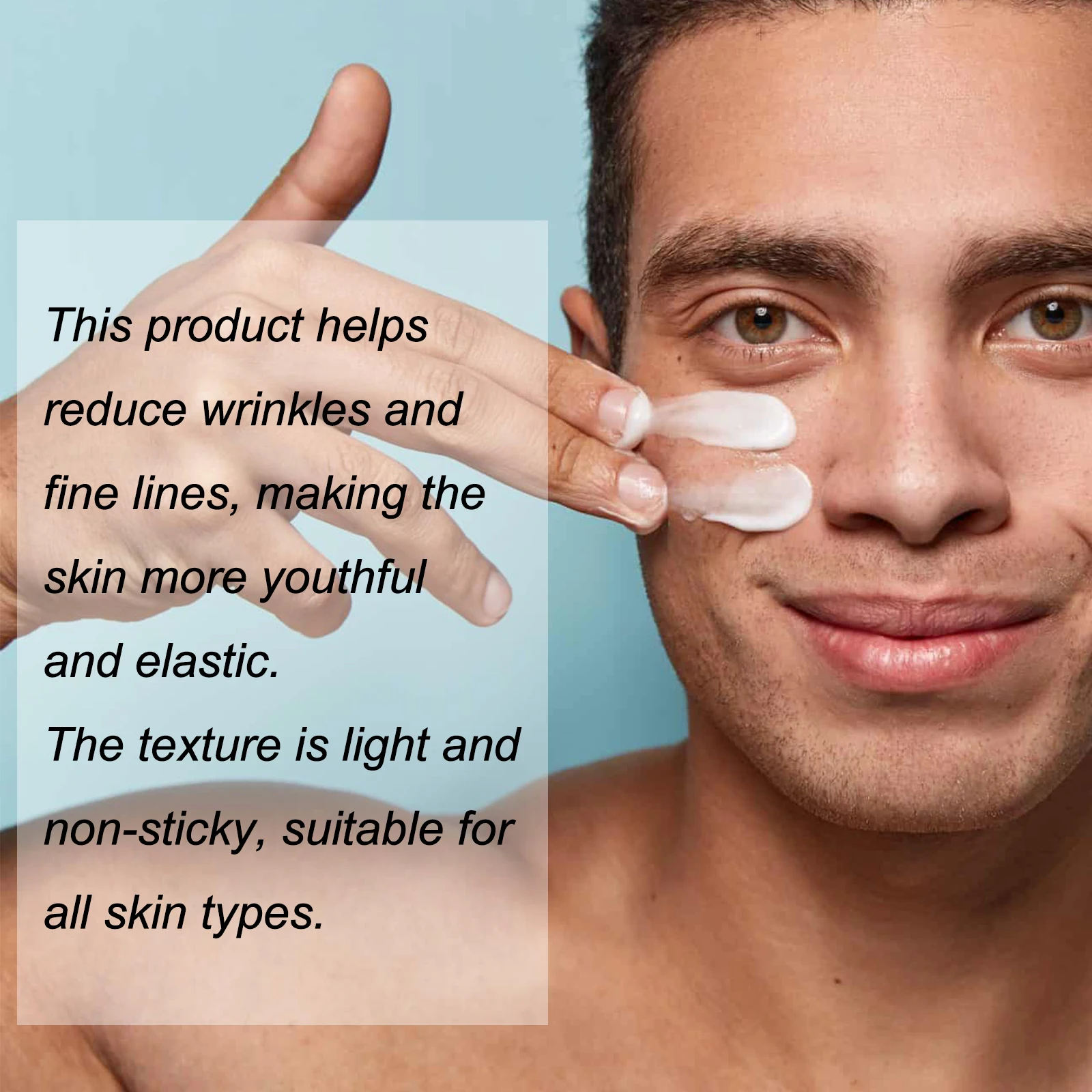 كريم ريتينول للوجه 50 مل للرجال من إيست مون يقلل من التجاعيد وترطيبها وتفتيح شد البشرة ومضاد للتجاعيد كريم وجه