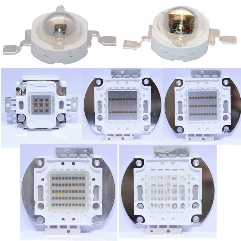 Wysokowydajny układ scalony LED IR COB zintegrowany 730Nm 850Nm 940Nm 3W 5W 10W 20W 30W 50W 100W Emitter Światło Lampa Dioda Elementy — zdjęcie 2