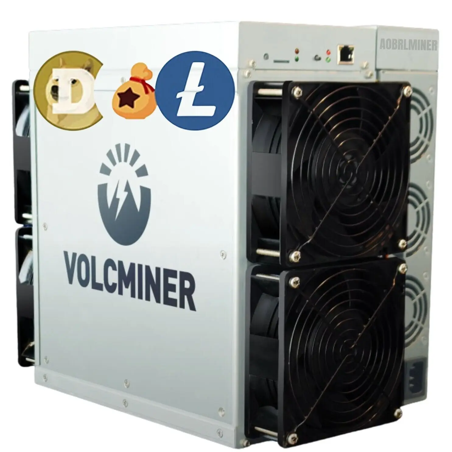 JE BUY 6 GET 3 FREE VolcMiner D1 17GH/s LTC DOGE BEL Miner 3900W