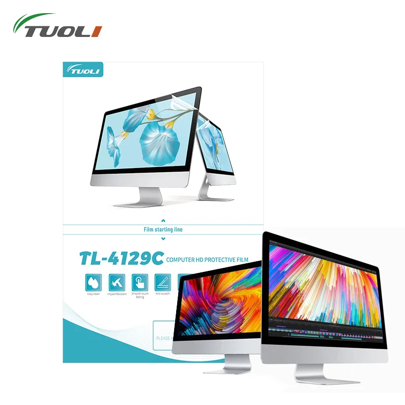 

TUOLI 16 inches Computer HD Protective Flexible Hydrogel Film Anti-Fingerprint Hydrophobic Oil-Proof For PC