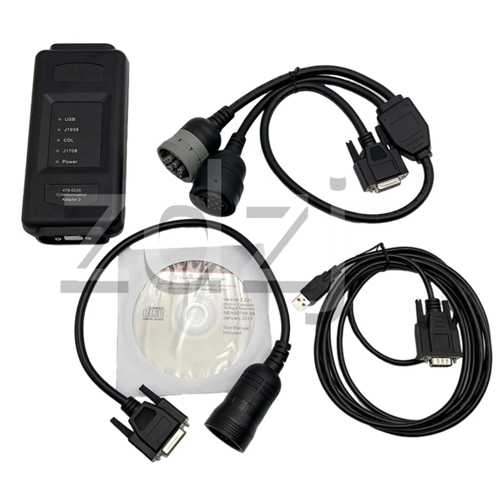 ET4 478-0235 Diagnostic Tool Adapter For Caterpillar Construction Machinery Excavator Truck With 2025 Software
