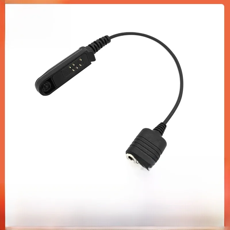 RISENKE-Adapter kabla Audio Walkie Talkie, kompatybilny z BF-9700 Baofeng, UV-9R +, wtyczką do UV-5R, Kenwood HYT, 2-pinowym zestawem słuchawkowym Po — zdjęcie produktu 6