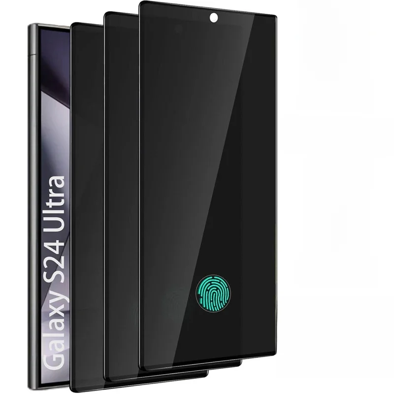 3 SZTUK Szkło hartowane chroniące prywatność dla Samsung Galaxy S24 Ultra S24 Plus Ochrona ekranu dla Samsung S24 S24Ultra Anti Spy Glass — zdjęcie produktu 7
