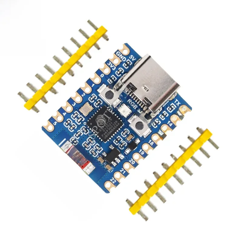 Płytka rozwojowa ESP32 ESP32-C6 Mini, oparta na procesorach ESP32-C6FH8, z podwójnym procesorem, 2.4GHz WiFi 6 i Bluetooth 5 — zdjęcie produktu 7