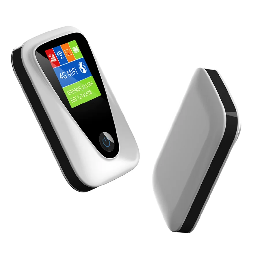 Portable Mini WiFI 4G LTE Portable MiFi Router 3000mAh Batterey Sim Card Modem WiFi Support WIFI 6