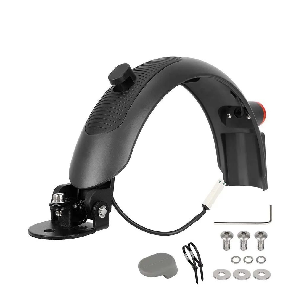 Universal Aluminium Rear Fender Parts Tire Splash Fender Guard For Xiaomi M365 Pro2 1S MI3 Scooter Rear Mudguard Accessories Set