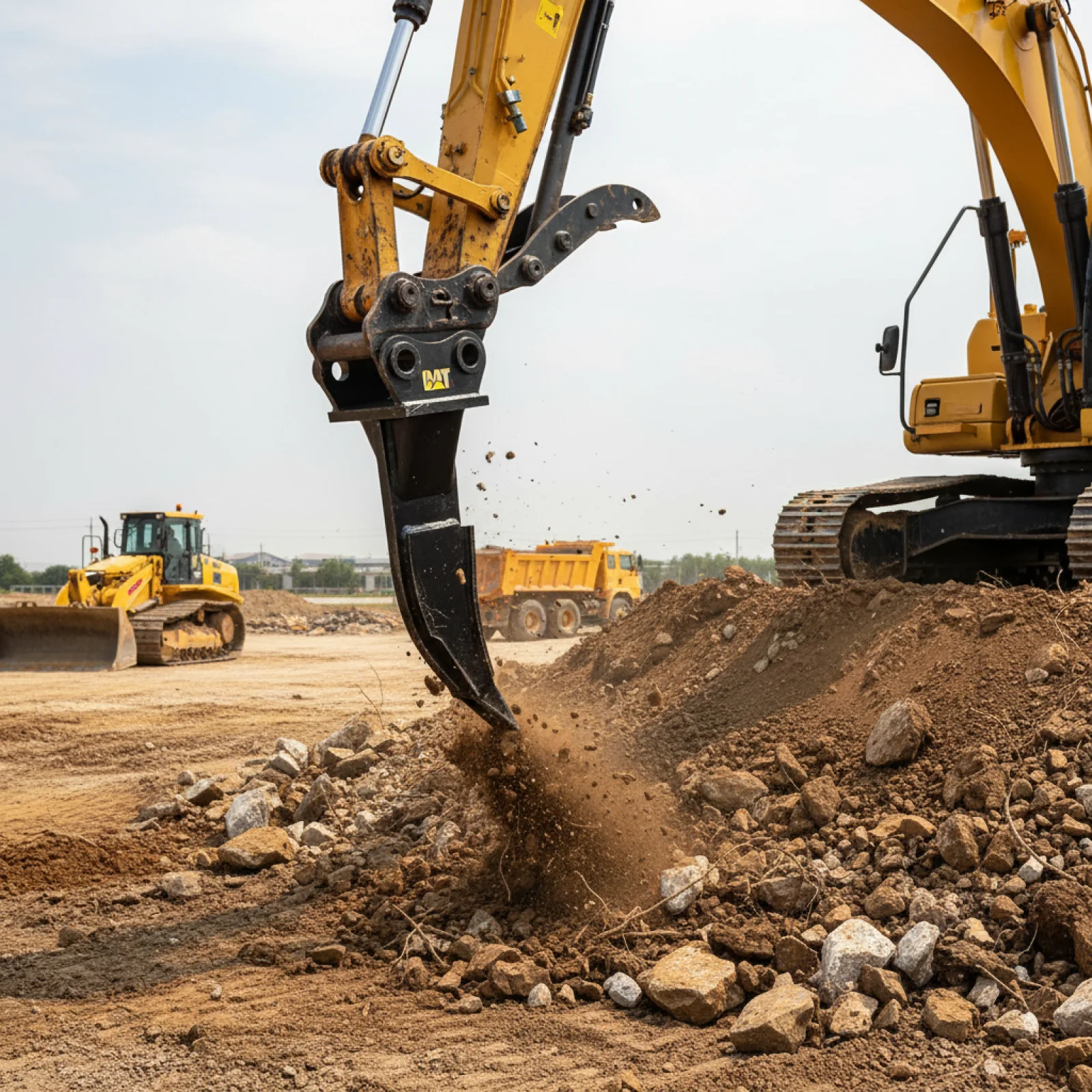 

Однокрюковый рыхлитель для мини-экскаватора, сверхмощная фурнитура, легко устанавливаемая сменная деталь, аксессуар для оборудования