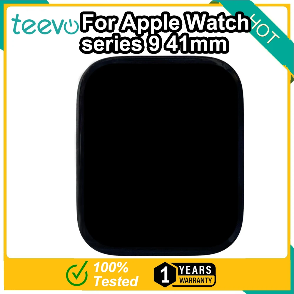 Teevo For Apple Watch series 9 41mm/45mm Lcd Touch Screen Display Digitizer Assembly Black